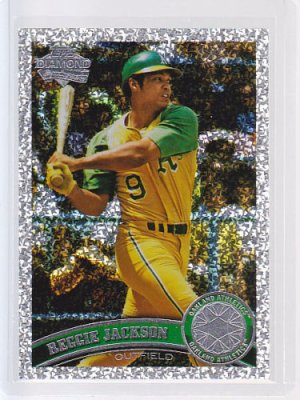 Super Sale! 2011 Topps 2 DIAMOND Variation SP ==  REGGIE JACKSON  #410