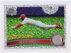 Super Sale!   2011 Topps 2 DIAMOND Variation SP  OZZIE SMITH   #199