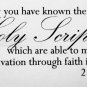 2 Timothy 3:15