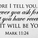 Mark 11:24