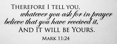 Mark 11:24