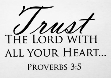 Proverbs 3:5
