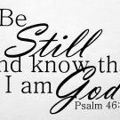 Psalms 46:10