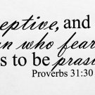 Proverbs 31:30