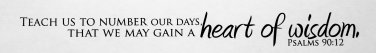Psalms 90:12