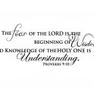 Proverbs 9:10