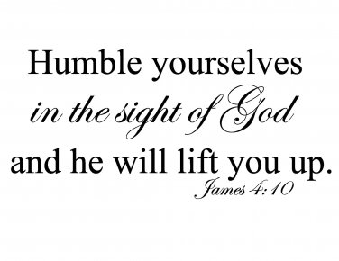 James 4:10