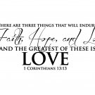 1 Corinthians 13:13