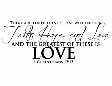 1 Corinthians 13:13