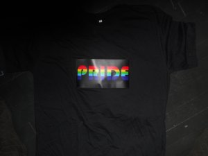NEW DESIGN (PRIDE LED) SOUND RESPOSIVE MENS SIZES  MEDIUM