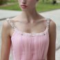 Pink Tulle Prom Dress Formal Evening Gown