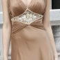 Sexy V-neck Champagne Evening dress