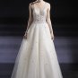 sexy V-neck wedding dress,wedding gown,bridal dress