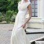 Ivory Rhinestone Wedding Dress Formal Prom Evening dress