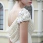 Ivory Rhinestone Wedding Dress Formal Prom Evening dress