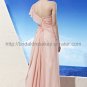 One shoulder Pink Evening Dress Prom dress