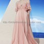 Sexy Off shoulder Pink Evening Dress Formal Party Dress