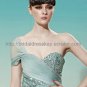 Hi-low Green Prom Dress Sexy Evening Dress