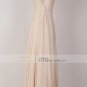 Empire Bridesmaid Dress Cap Sleeve Evening Dress