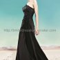 One Shoulder Black Cheap Evening Party Dress