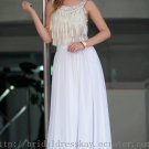 Straps Ruffle Prom Dress Evening Party Dress Bridesmaid Dress