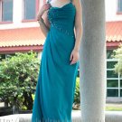 Sweetheart Green Evening Dress Bridesmaid Prom Ball Party Gown