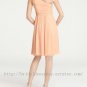One Shoulder Knee Length Short Bridesmaid Dress Party Dress