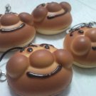 Mr.Bread Cute CELL PHONE DIGITAL CAMERA IPOD I-POD STRAP accessory PURSE ZIPPER KEYCHAIN