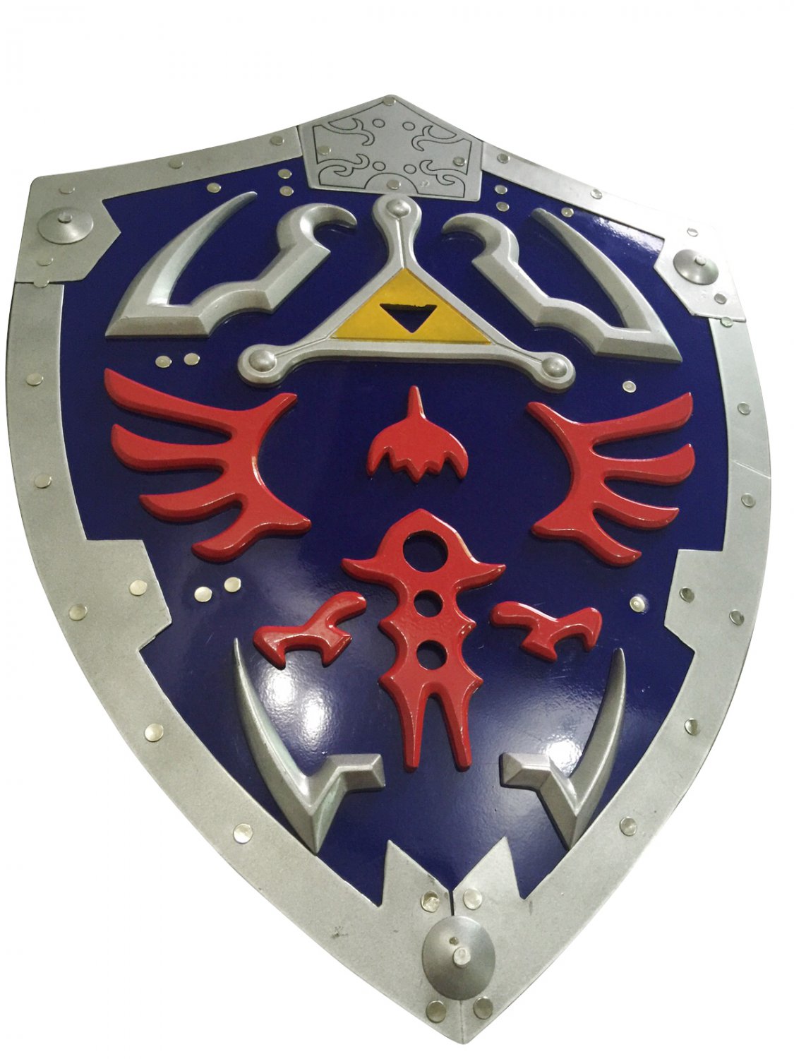 Hylian Shield of Link Legend Of Zelda Metal Full Size Adult Link's ...