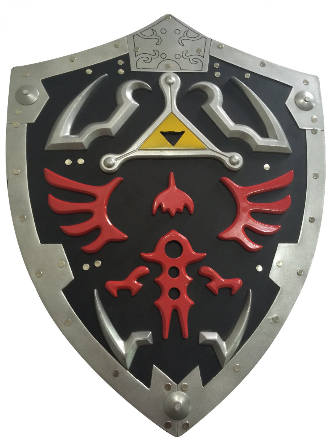 Hylian Shield of Link Legend Of Zelda Metal Full Size Adult Link's ...