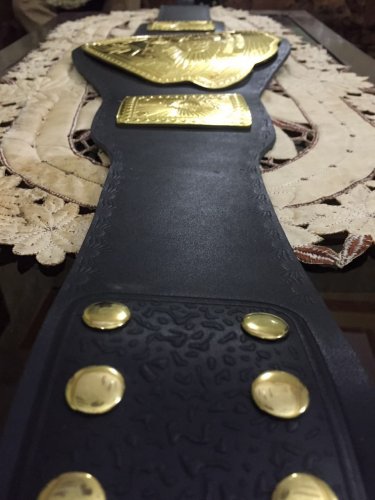 BG003 Pride Gold Color Hand Made Championship Replica Belt Size 51 Inches Length