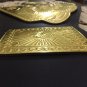 BG003 Pride Gold Color Hand Made Championship Replica Belt Size 51 Inches Length