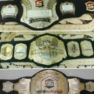 MMA UFC Rare Hand Made strikeforce belts set world Championship replica belt size 51 long 3 belts