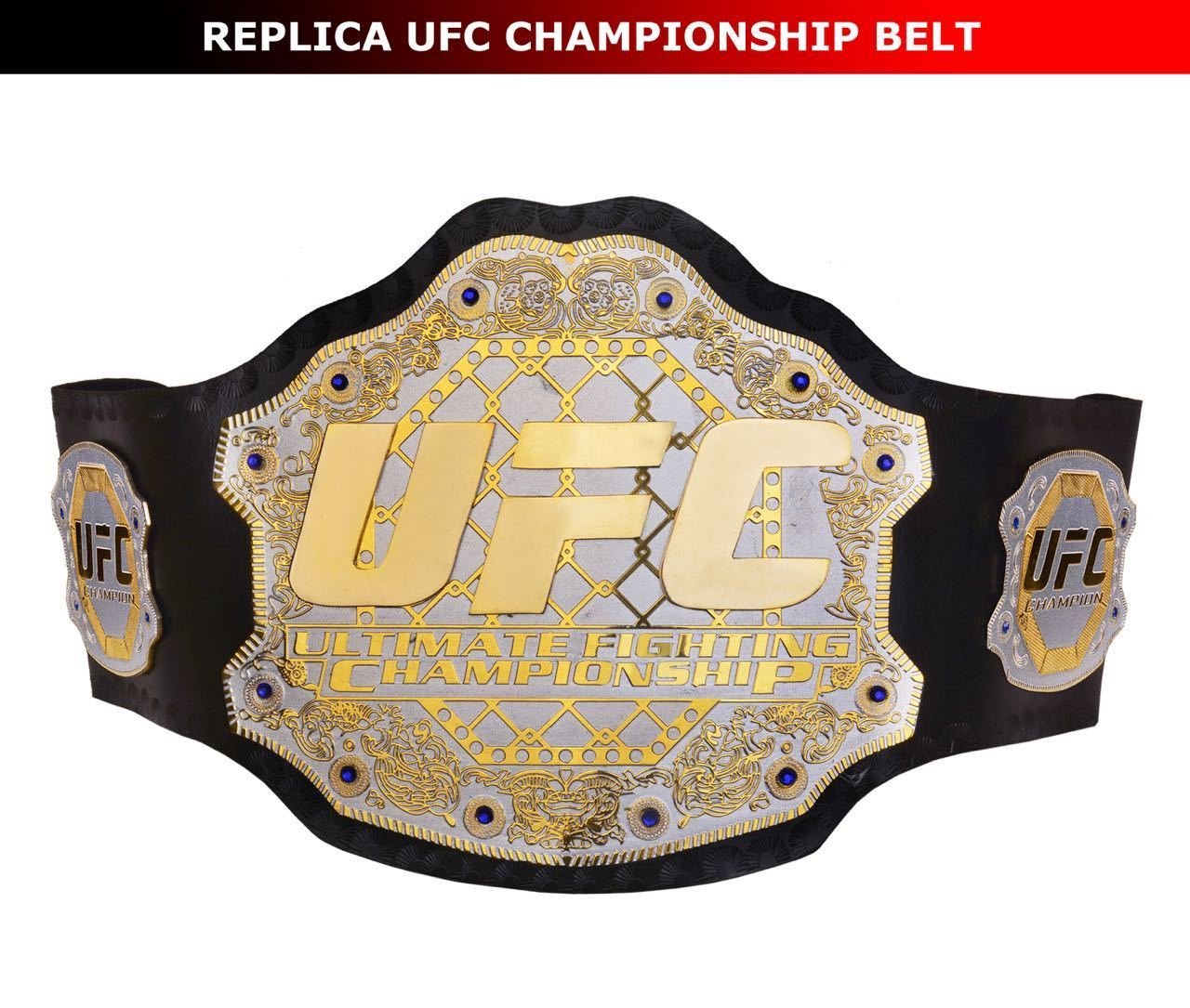 UFC Championship Belt Ultimate Fighting Replica Belts Adult Size Real ...