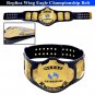 WWF WINGED EAGLE ADULT WRESTLING CHAMPIONSHIP REPLICA BELT THICK METAL PLATES