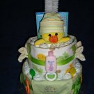 SOLD - Dee Duck Diaper Cake