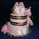 Gracey Giraffe Diaper Cake