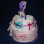 Kitty the Kat Diaper Cake