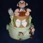 Max the Monkey Diaper Cake