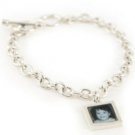 Sterling Silver Bracelet (One Charm)