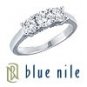 18K Three-Stone Diamond Ring