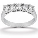Designer inspired 5 Stone Lucida Set Diamond Wedding Band (0.50 ct. tw.)