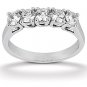 Designer inspired 5 Stone Lucida Set Diamond Wedding Band (0.50 ct. tw.)