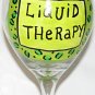 Liquid Therapy Leopard Hand Painted Wine Glass You choose your favorite colors