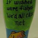 If Wishes Were Fishes Hand Painted Beer Pilsner