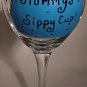 Mommys Sippy Cup In Blue