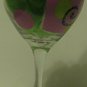 Big Polka Dots Choose Your Colors Any Initial hand painted wine glass