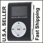 New Black Mini MP3 Player W/ LCD Screen Clip Micro SD TF Slot