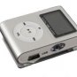 New Silver Mini MP3 Player W/ LCD Screen Clip Micro SD TF Slot