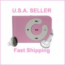 Mini Clip Mp3 Player Support 8 GB Micro SD Card